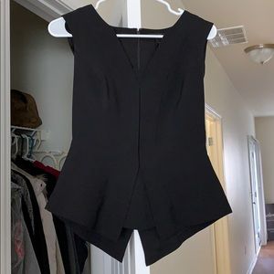 Black Size 2 WHBM Corset Top